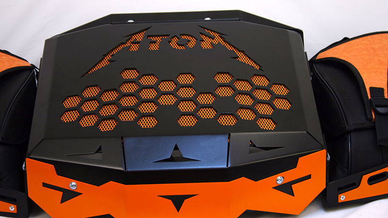 Вынос радиатора на CFMOTO X10 H.O новый лого