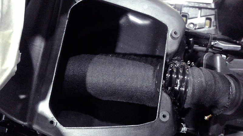 Вынос радиатора со шноркелем на Yamaha Grizzly 700 установка бардачок